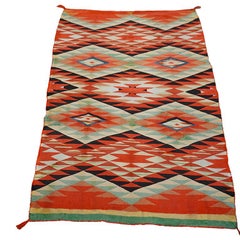 19th Century American Navajo Germantown Carpet