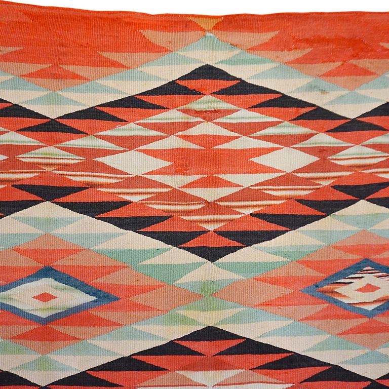 Amerikanischer Navajo Germantown-Teppich aus dem 19. Jahrhundert (Spätes 19. Jahrhundert) im Angebot