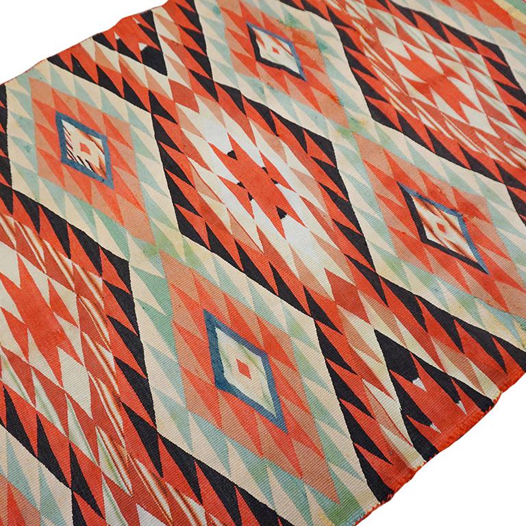 Amerikanischer Navajo Germantown-Teppich aus dem 19. Jahrhundert im Angebot 3
