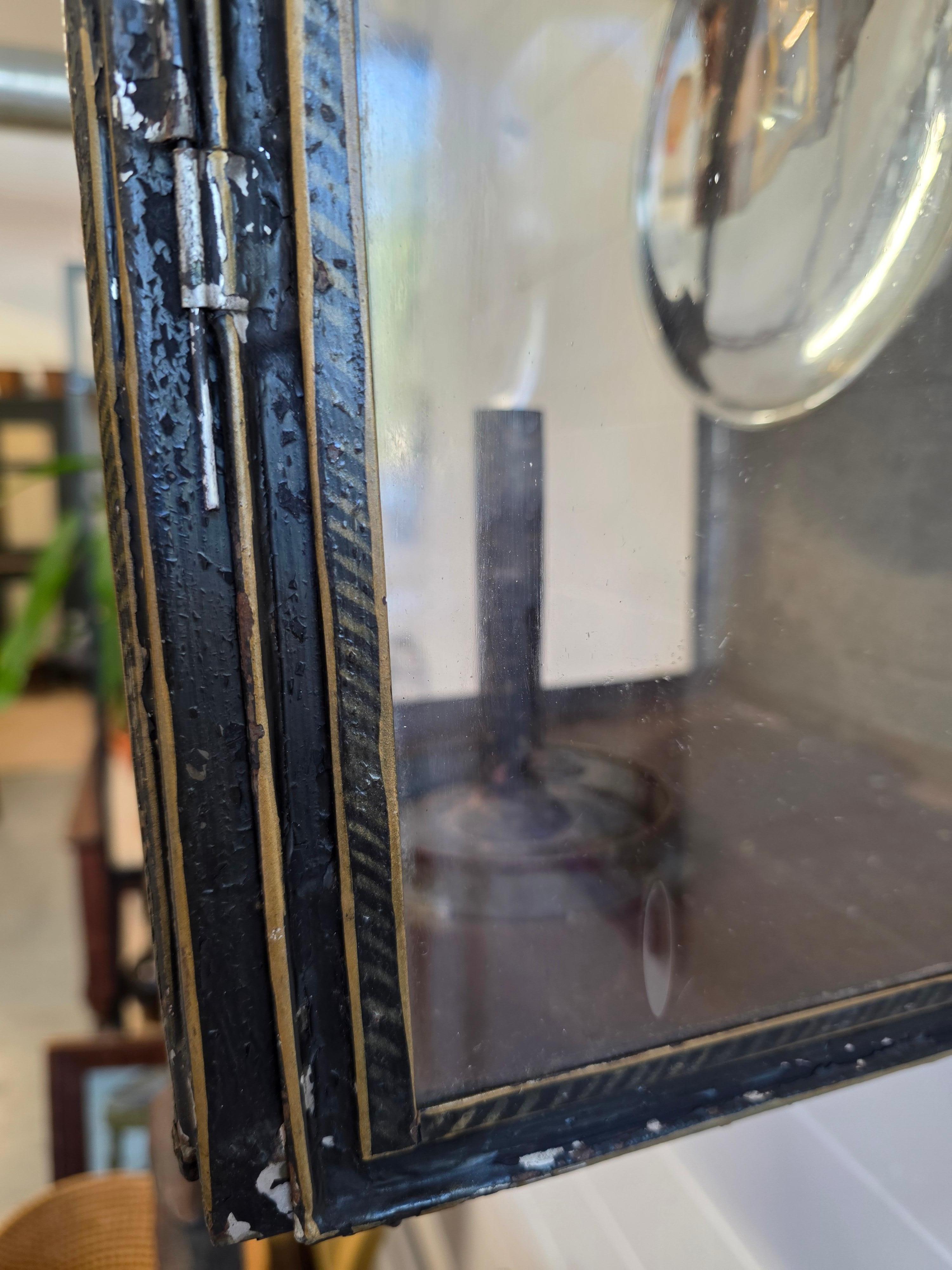 19th Century American Painted Tole Lantern For Sale 6
