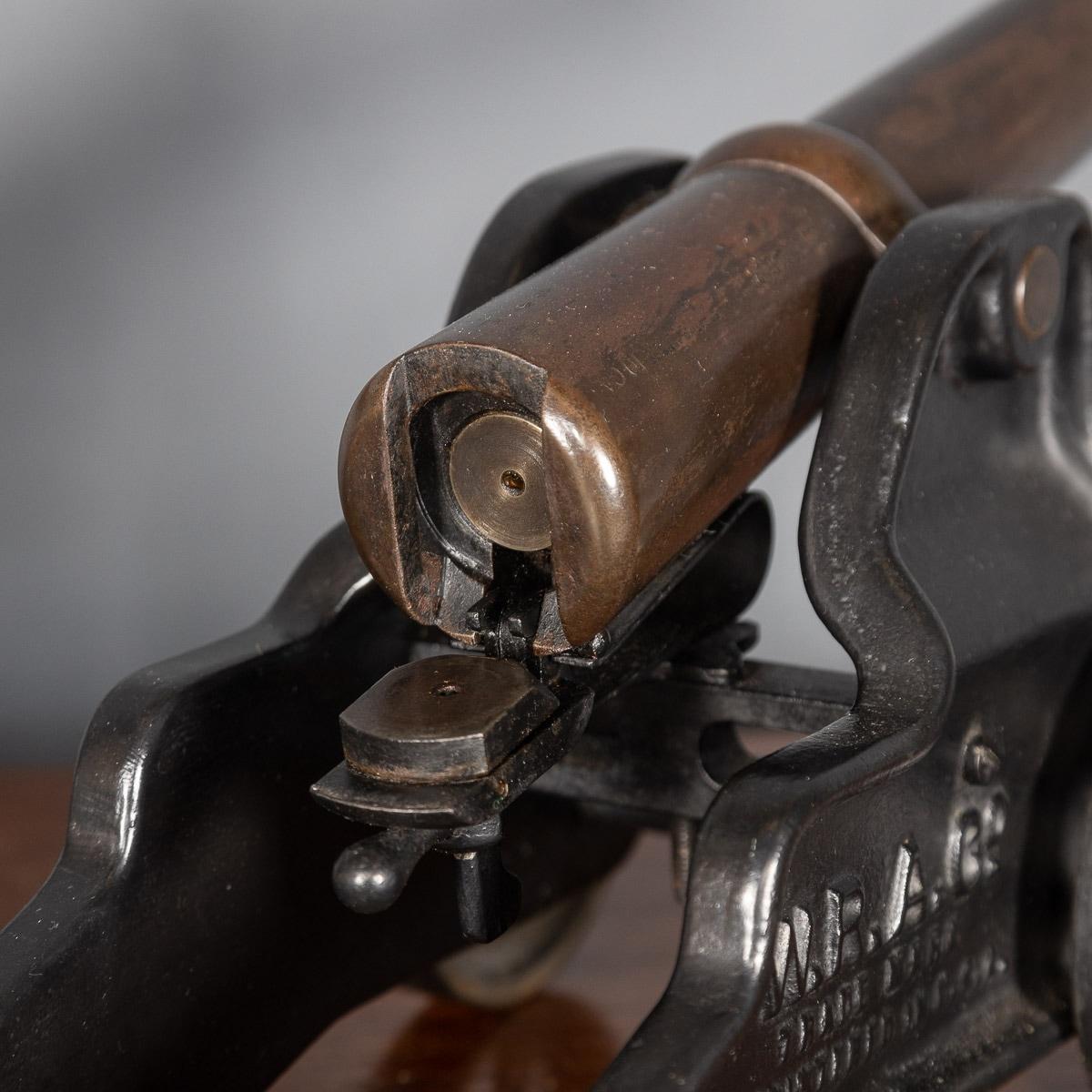 19th Century American Pair of Bronze Winchester Signal Cannons, c.1880 5