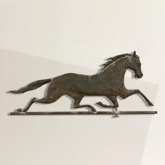19th Century American Patchen Horse Weathervane by E.G. Washburne & Co.