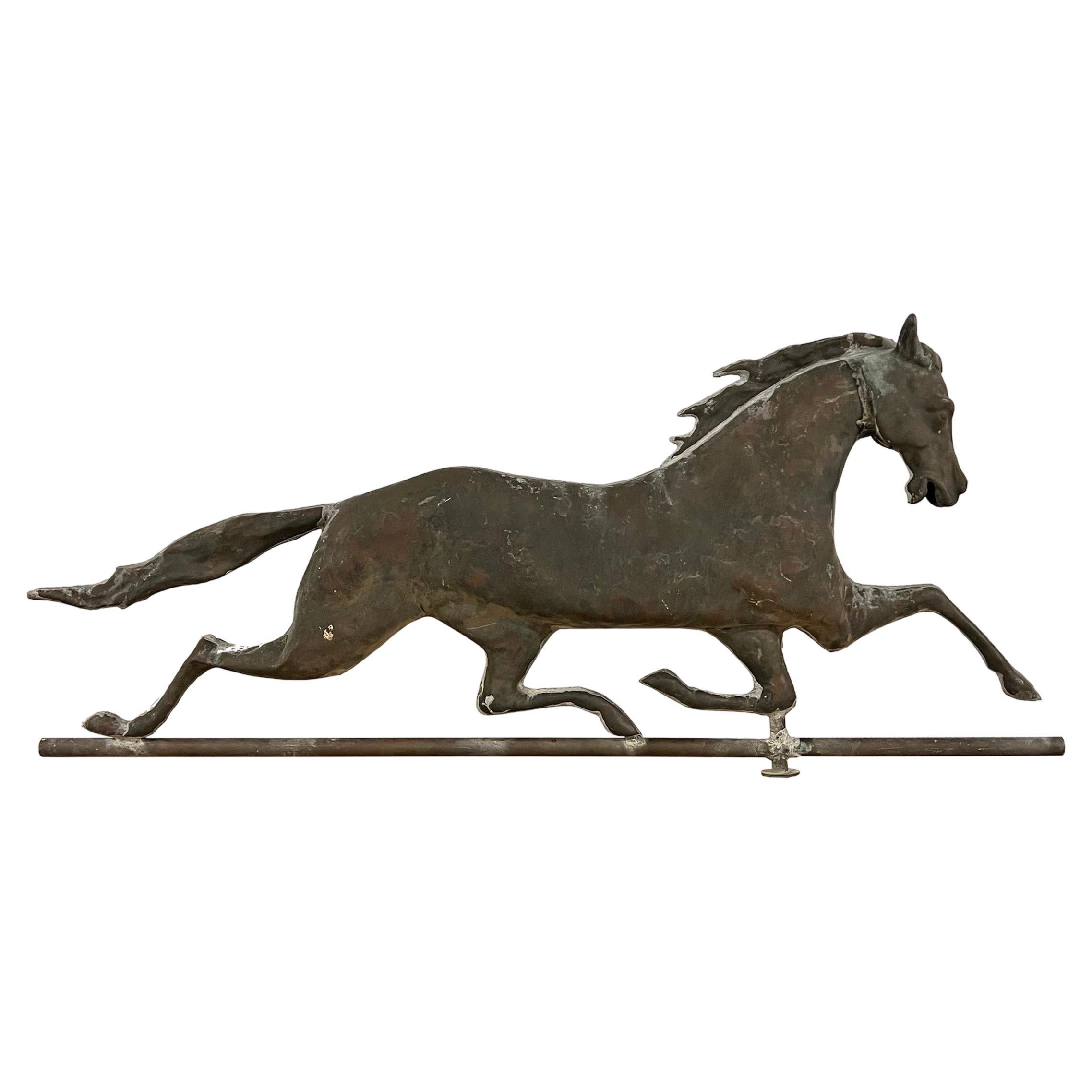19th Century American Patchen Horse Weathervane by E.G. Washburne & Co.