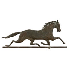 Antique 19th Century American Patchen Horse Weathervane by E.G. Washburne & Co.