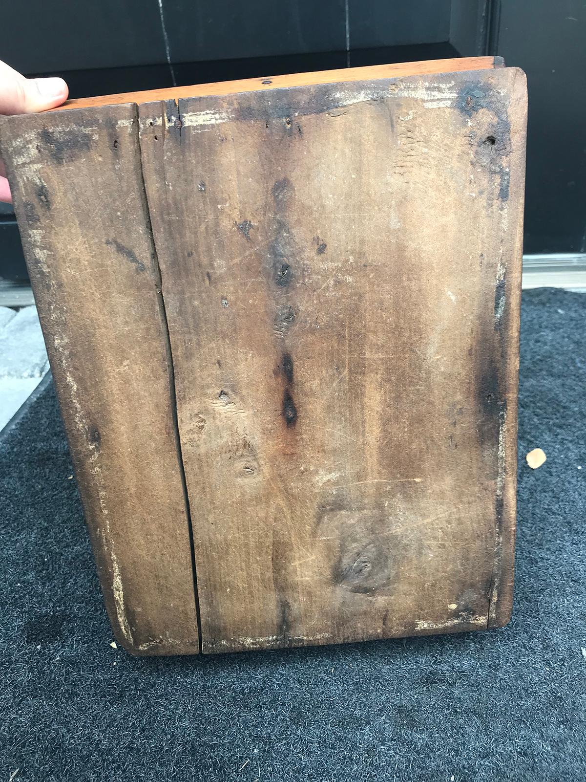 19th Century American Pennsylvania Walnut Cutlery Tray 3