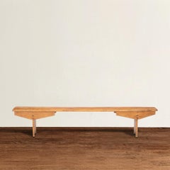 19th Century American Pine Bench