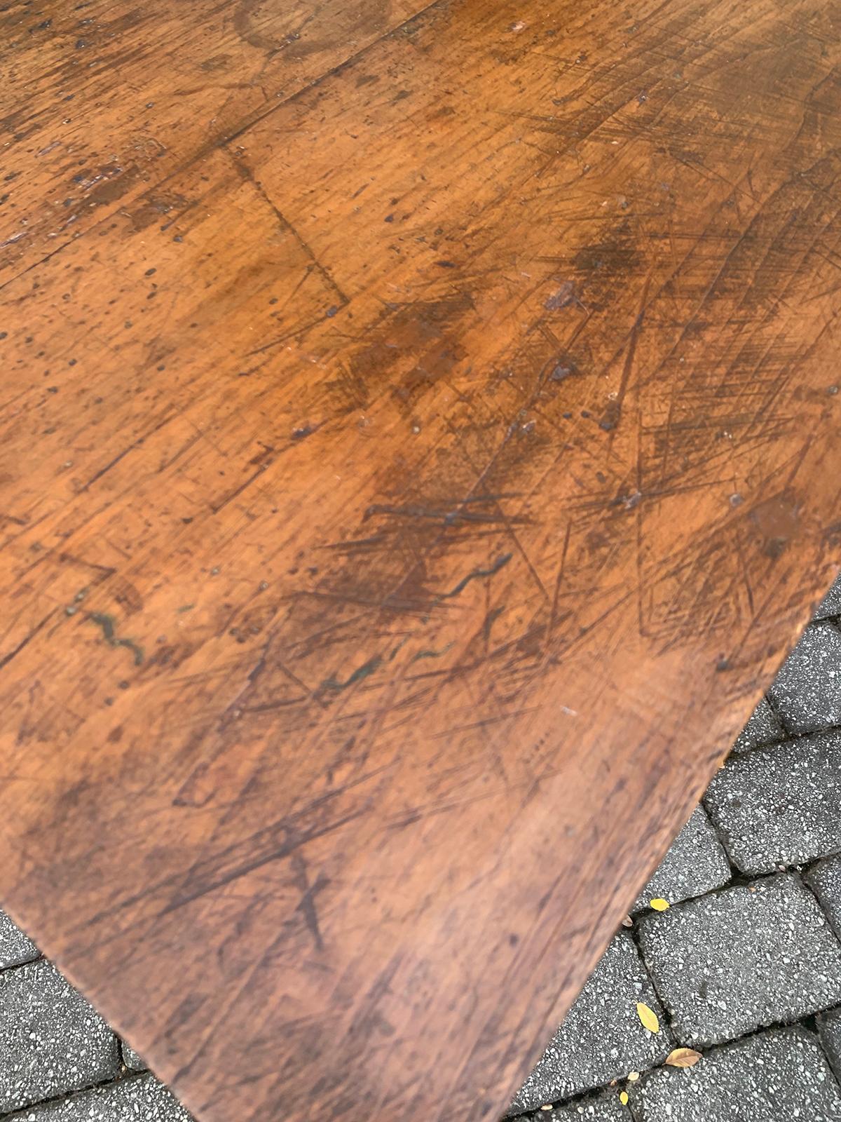19th Century American Pine Sawbuck X-Table 3