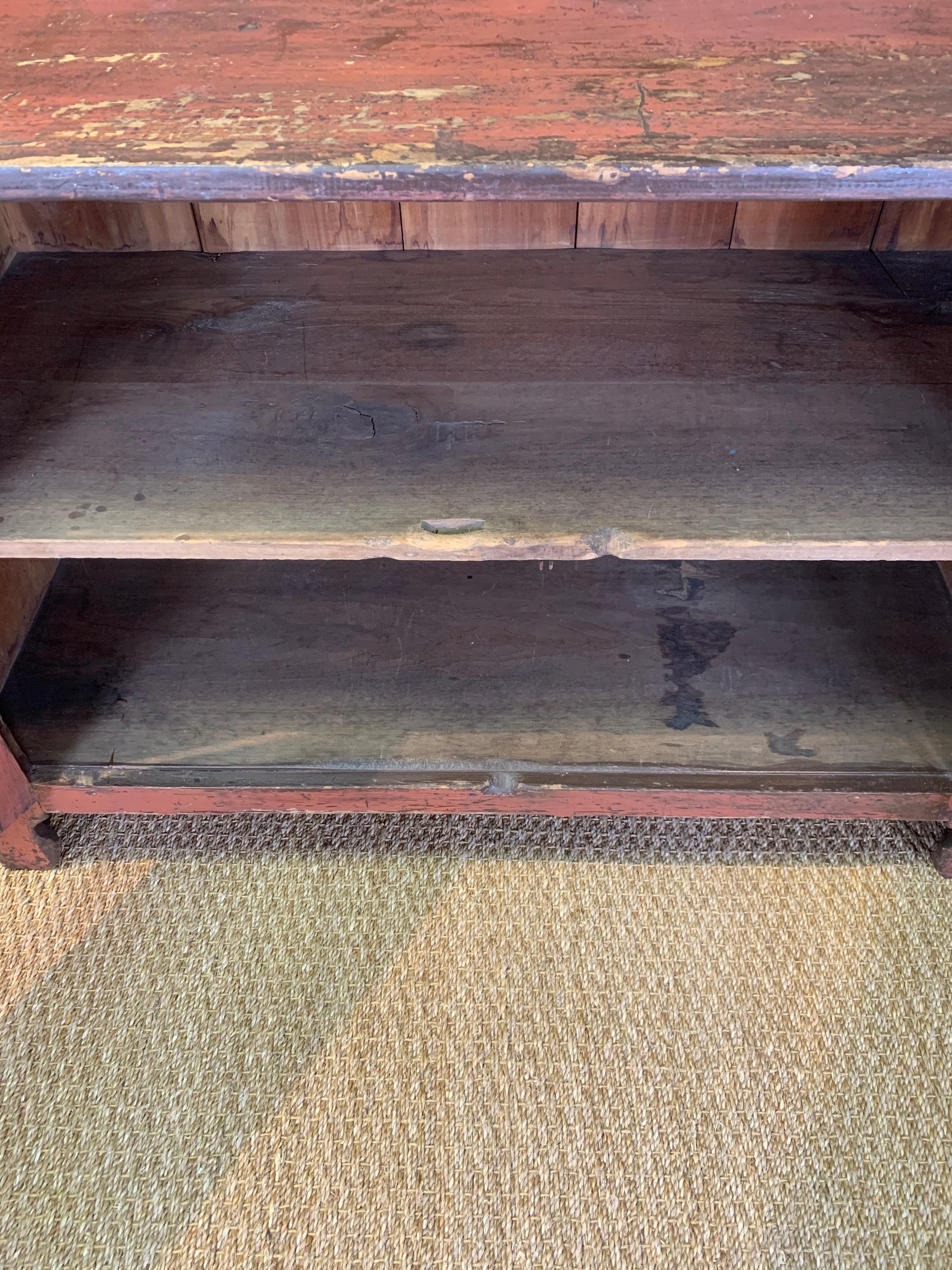 19th Century American Primitive Dry Sink or Cabinet 4
