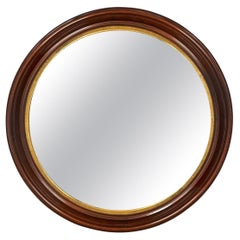 19th Century American Round Mirror