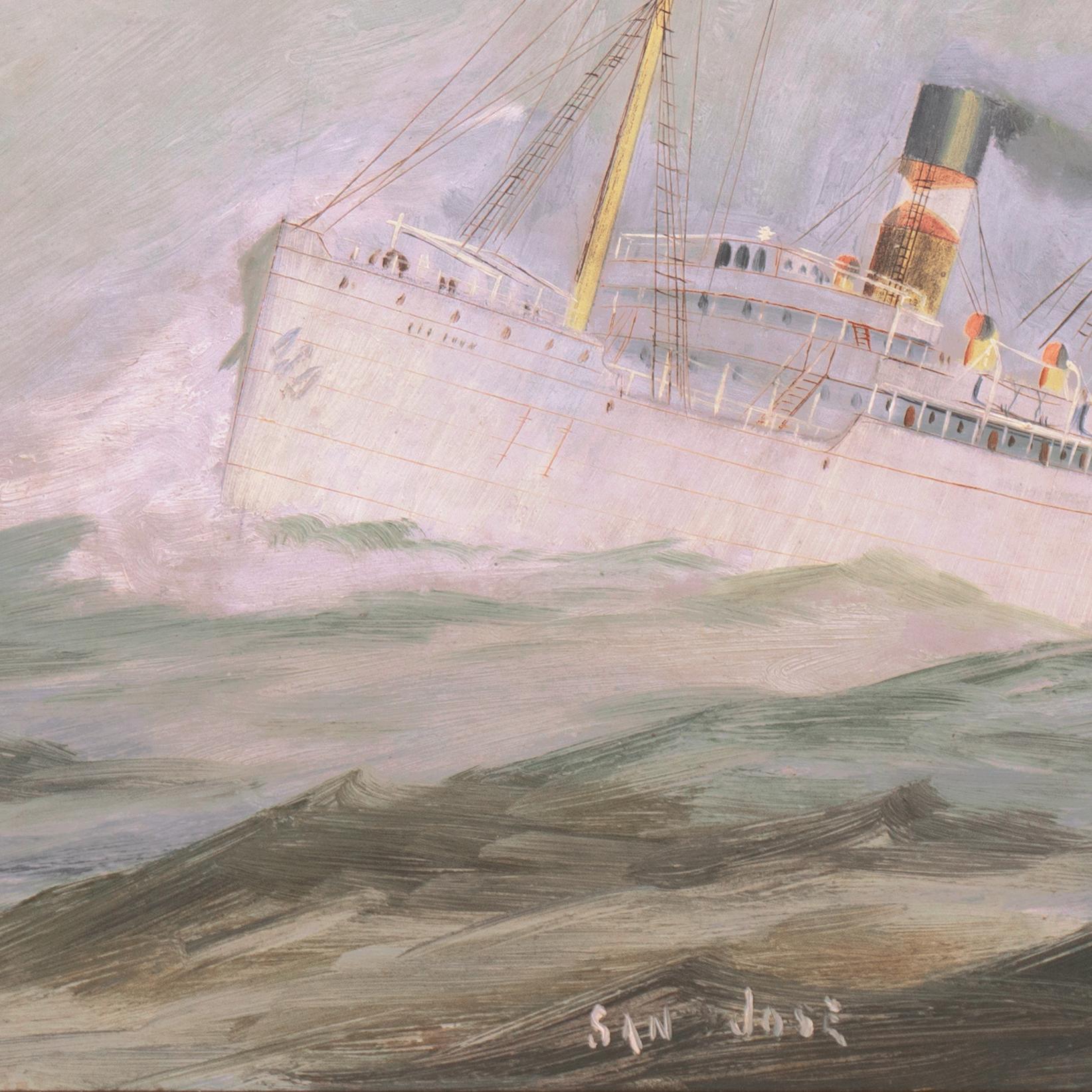 The SS. « San Jose », American Merchant Marine, United Fruit Company Freighter en vente 2