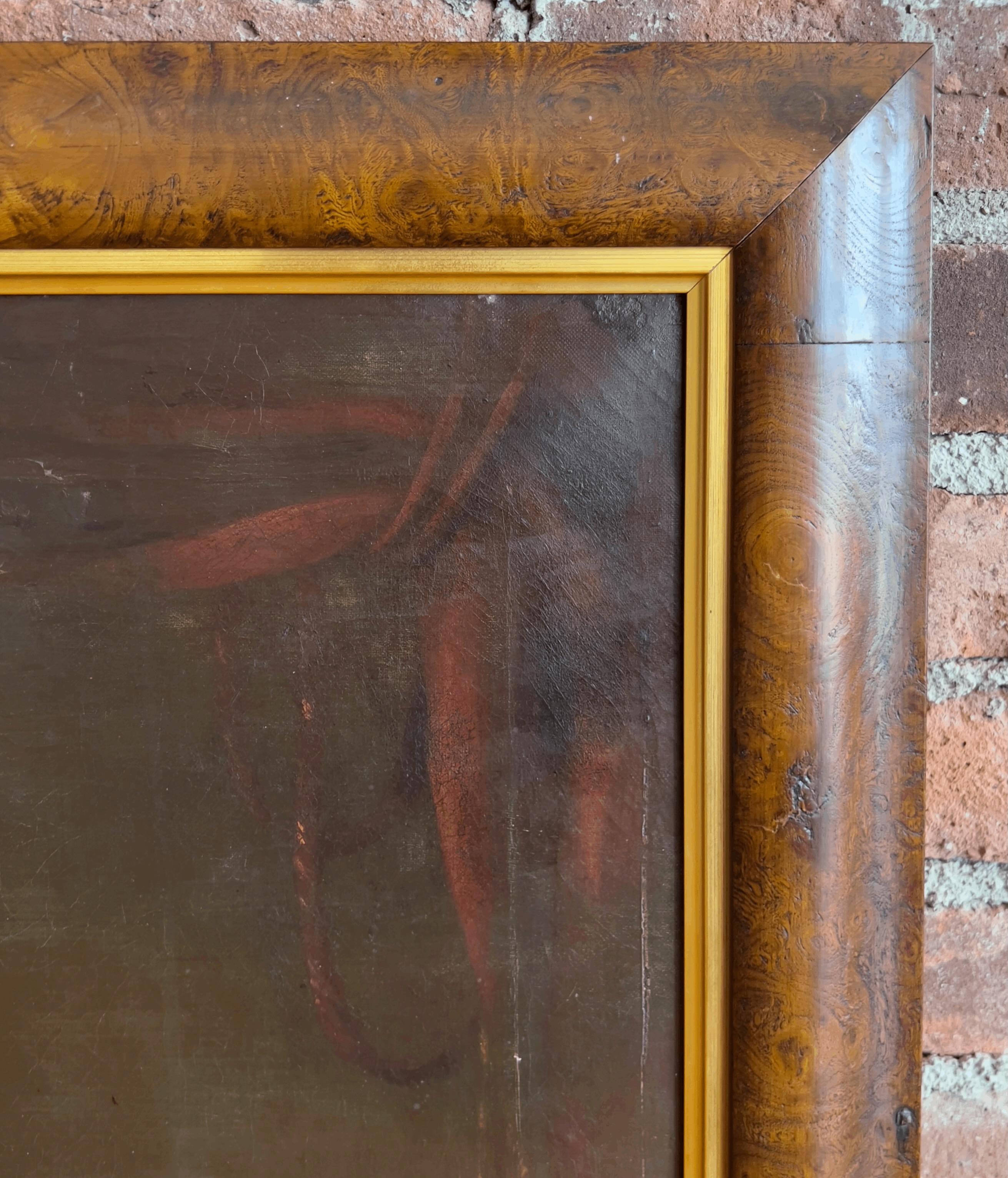 North American 19th-Century American School Portrait of a Clergyman For Sale