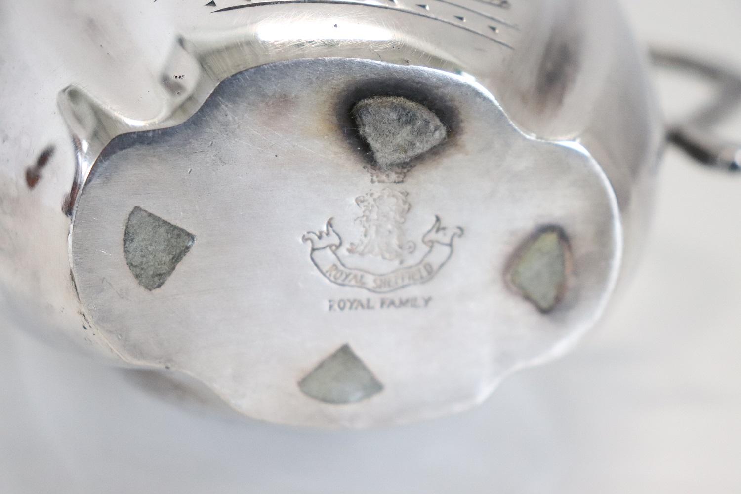 19th Century American Silver Plate Tea Set Mark Royal Family 2