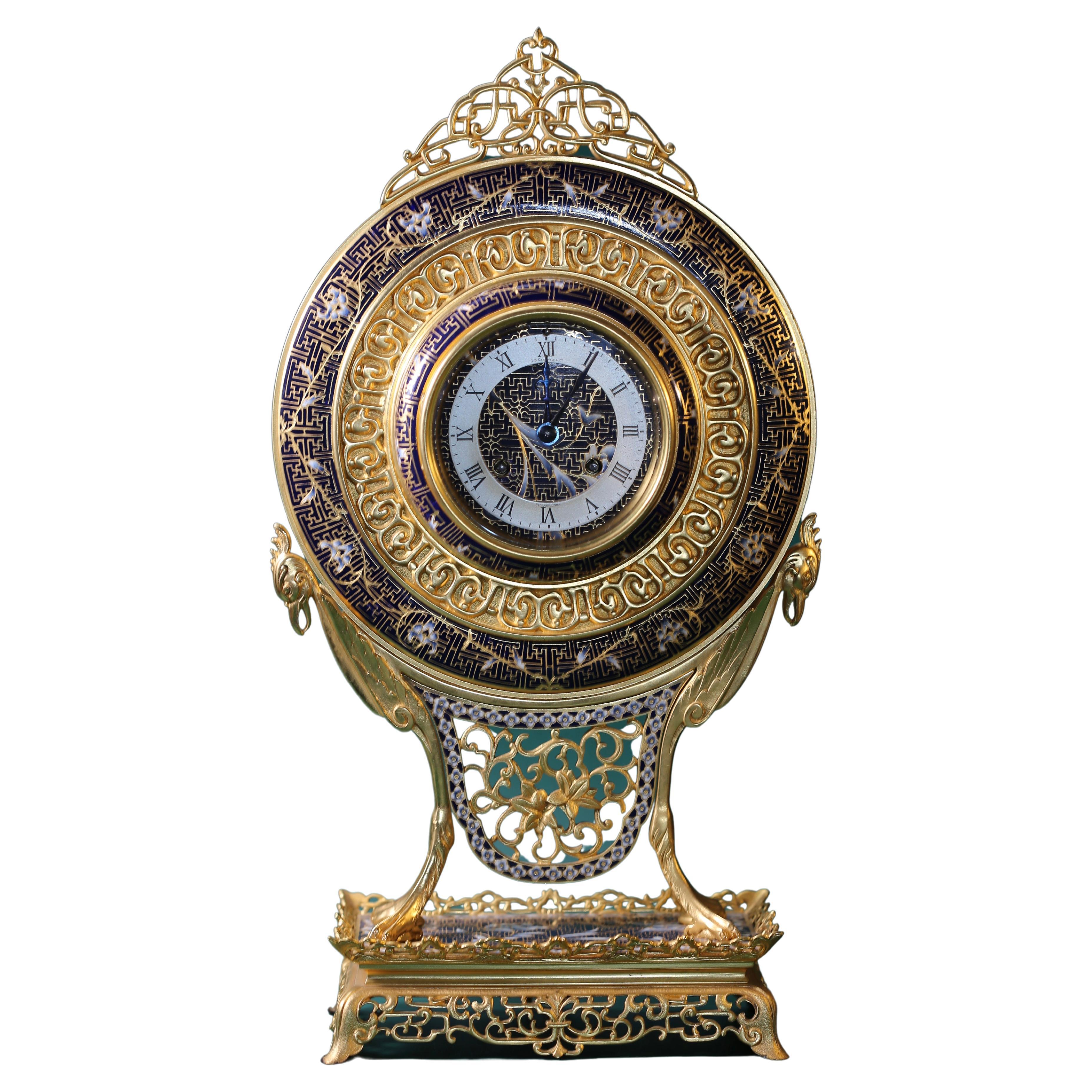 19th Century American Standing Clock by J.E Caldwell & Co