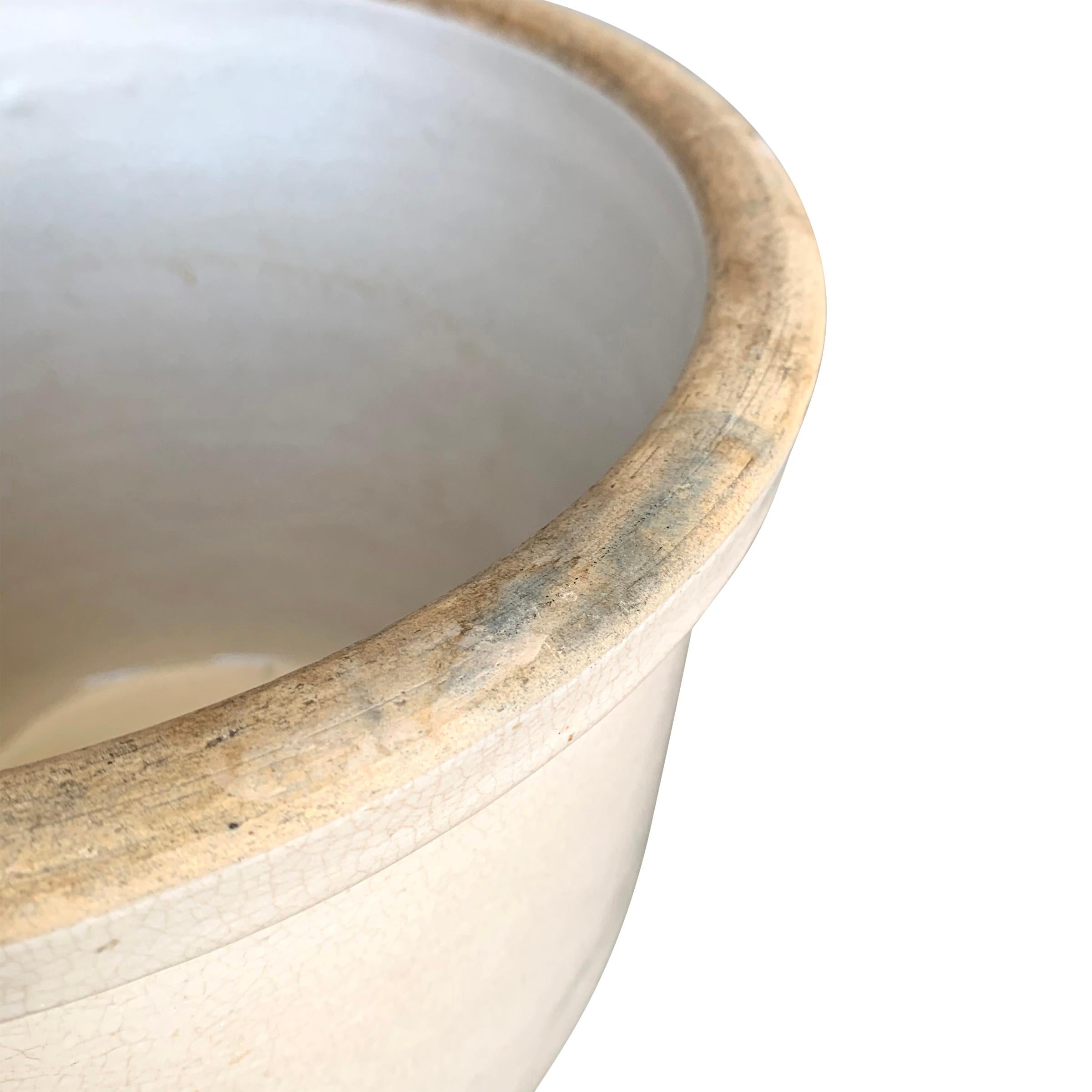 Glazed 19th Century American Stoneware Pot