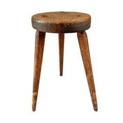 19th Century American Three-Legged Stool