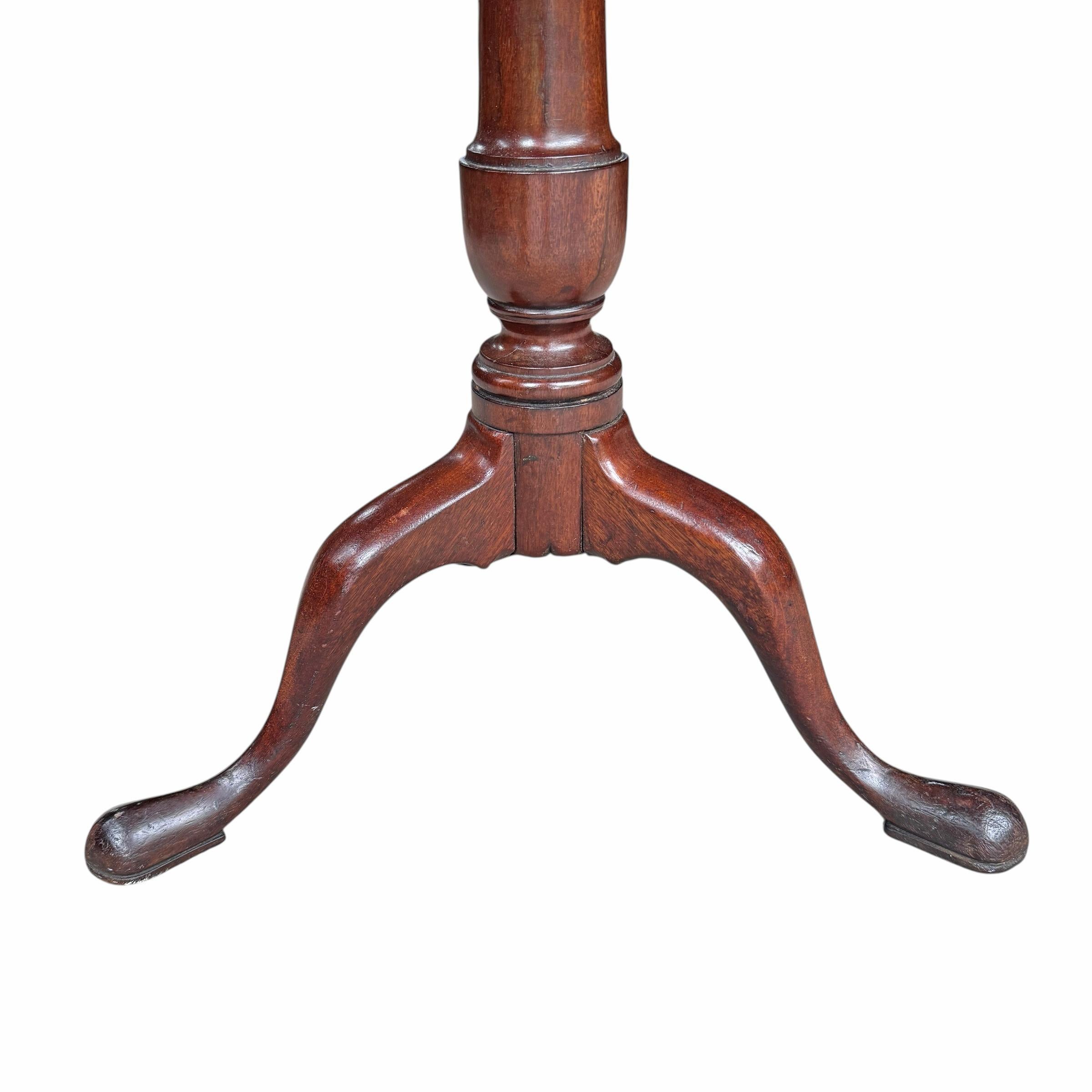 19th Century American Tilt-Top Table For Sale 6