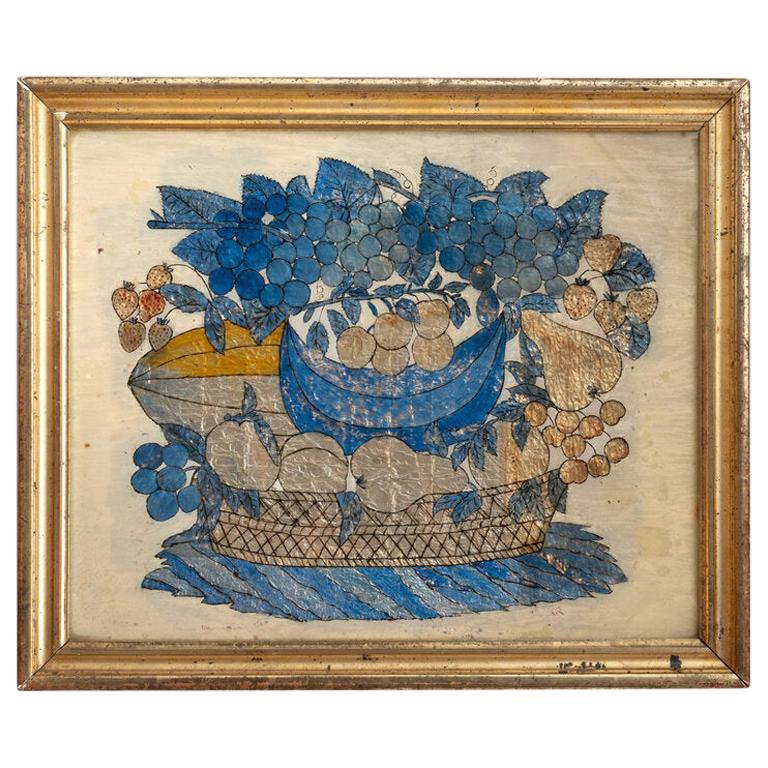 19th Century American Tinsel Still Life Painting at 1stDibs tinsel