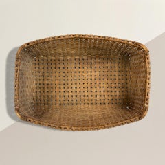 19th Century American Tobacco Leaf Basket
