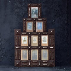 19th Century American Tramp Art Picture Frame