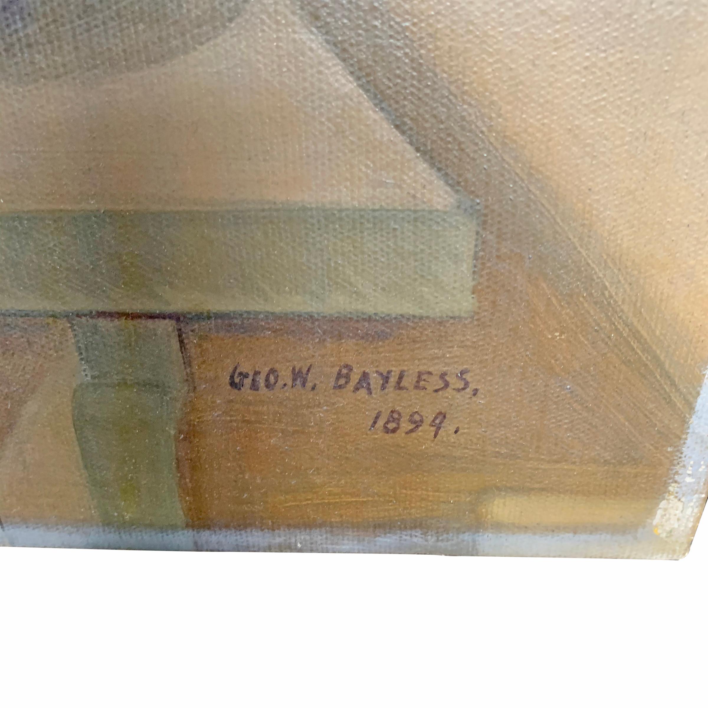 19th Century American Trompe l'Oeil Hunt Painting 2