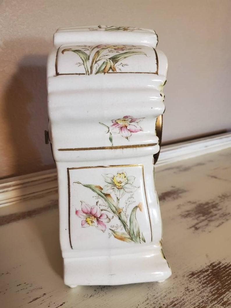 Rococo 19th Century American Victorian Ansonia Mantel Clock