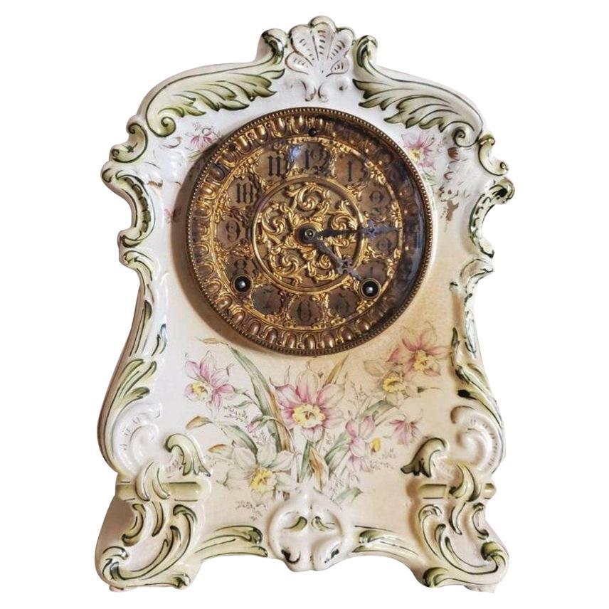 19th Century American Victorian Ansonia Mantel Clock