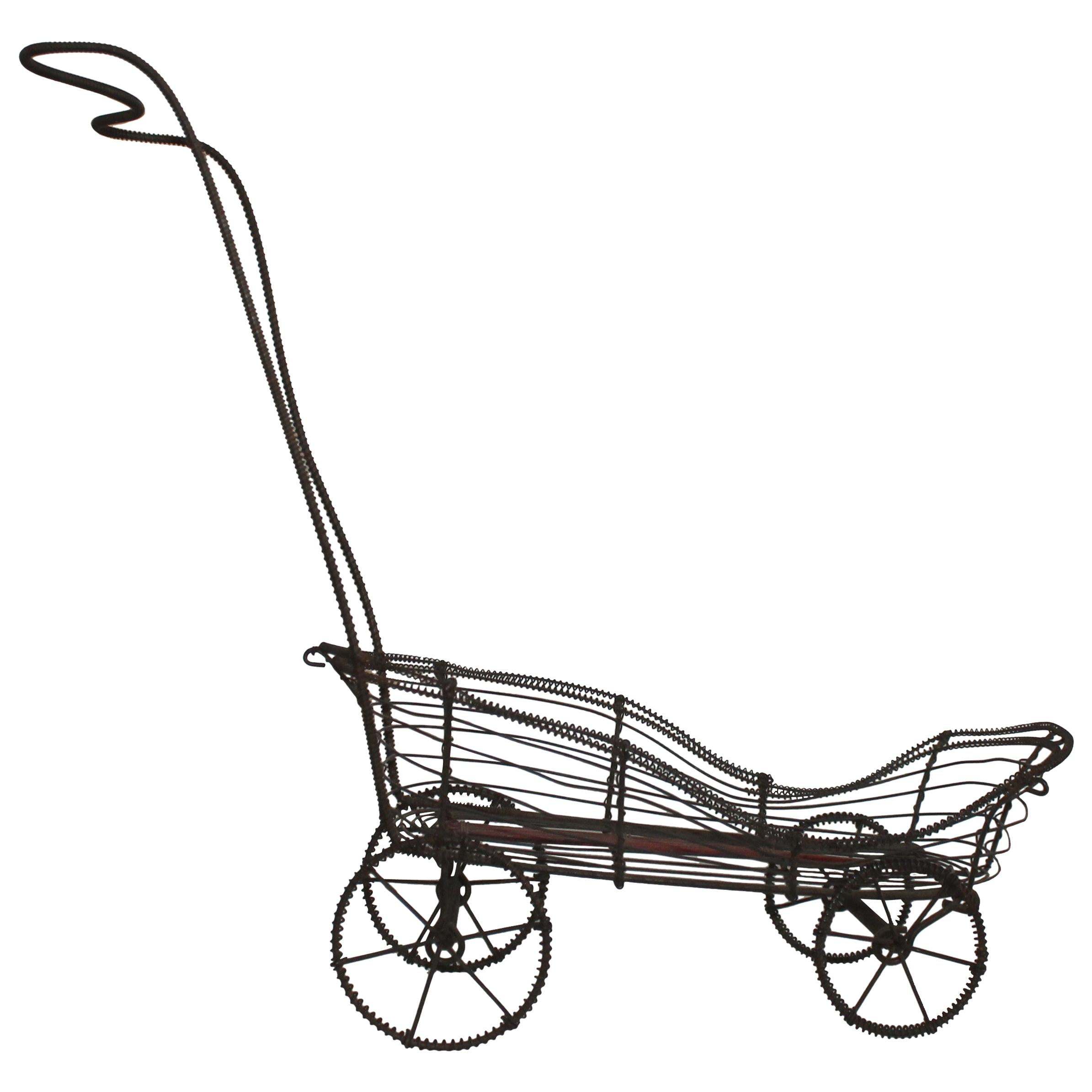 19th Century American Wire Buggy For Sale