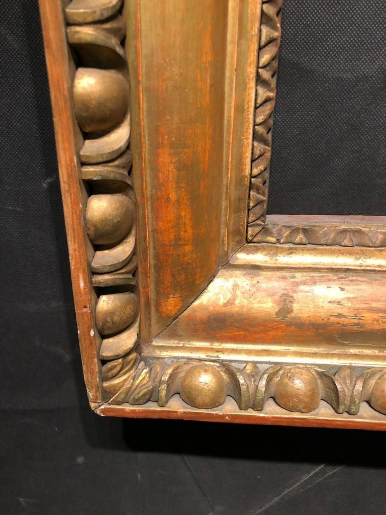 19th Century an Antique Empire Period Giltwood Frame For Sale at 1stDibs