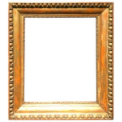 19th Century an Antique Empire Period Giltwood Frame