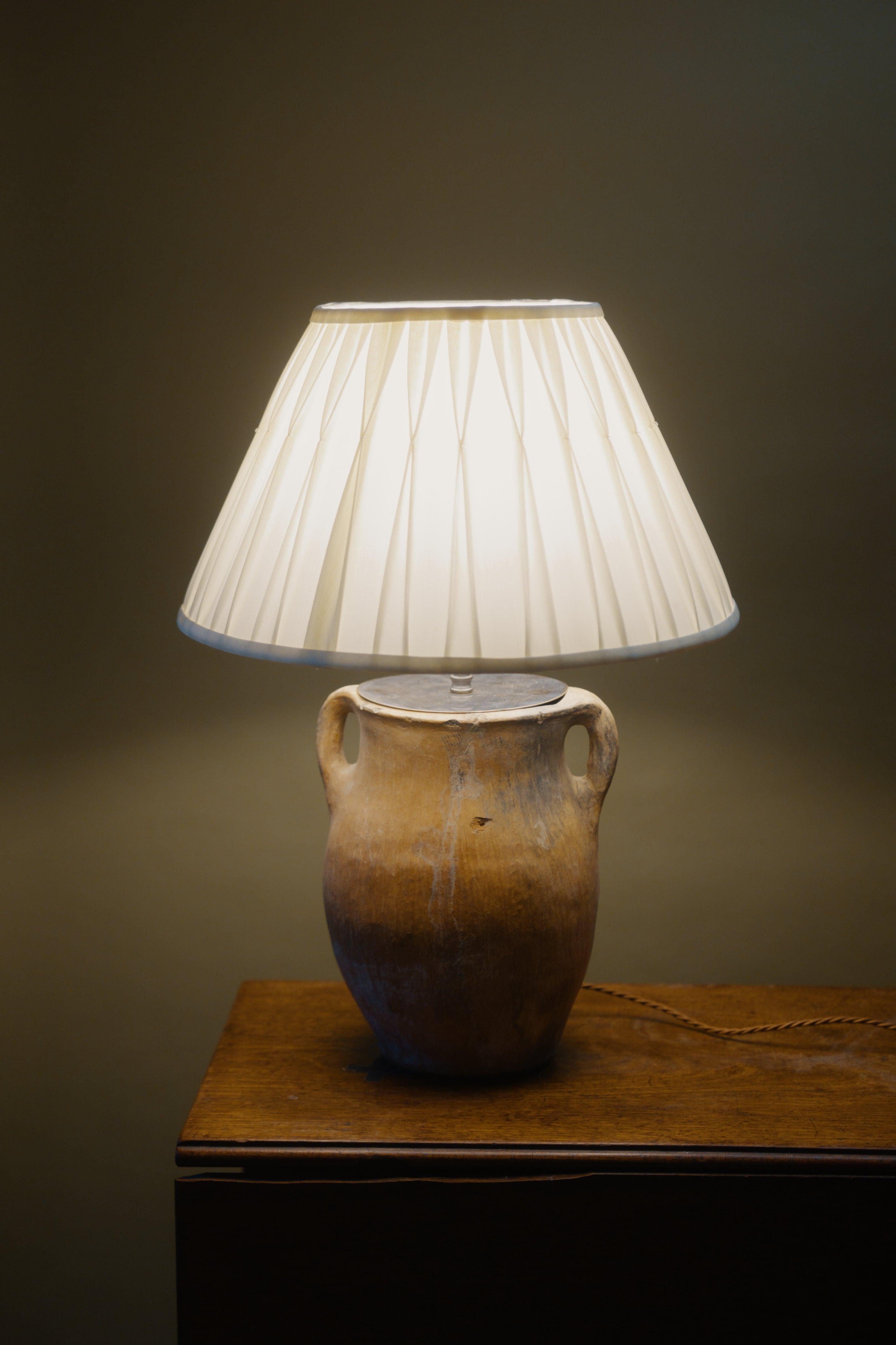 Clay pot lamp online