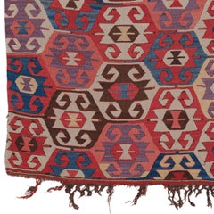 19th Century Anatolian Mut Kilim