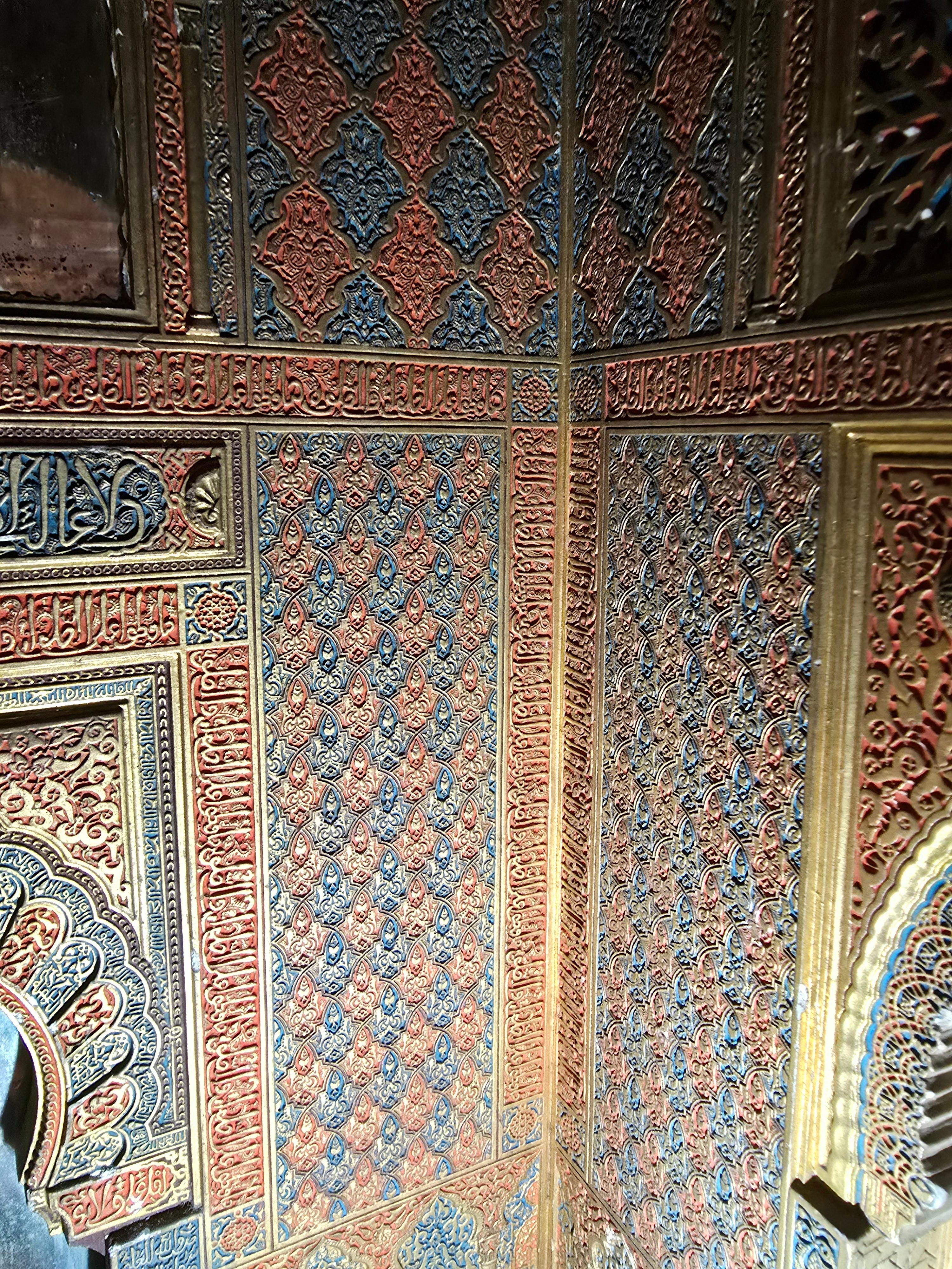 Modello di moschea-oratorio dell'Alhambra andalusa del XIX secolo in vendita 4