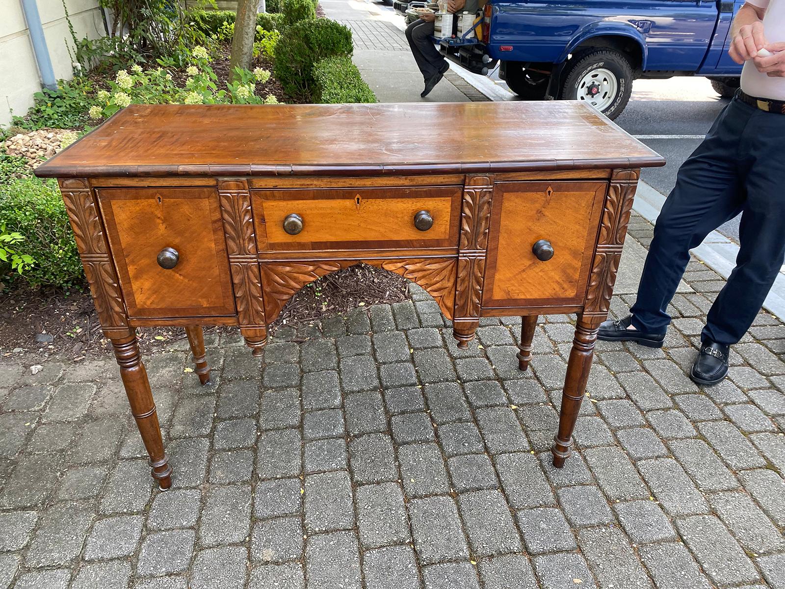 19th Century Anglo-Caribbean 'Poss. Jamaica or St Croix' Sideboard/ Brandy Board For Sale 14
