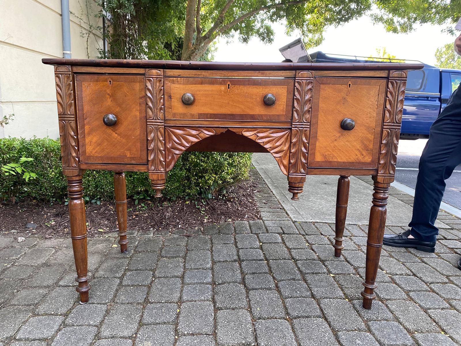 19th century Anglo-Caribbean (Possibly Jamaica or St Croix) sideboard / brandy board. Also referred to as a cupping table.