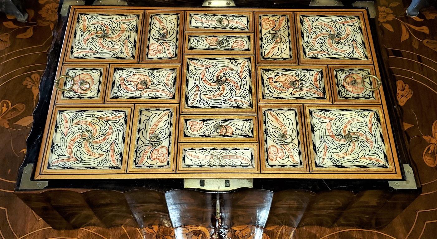 Sri Lankan 19th Century Anglo Ceylonese Coromandel Box with Specimen Wood Inlays