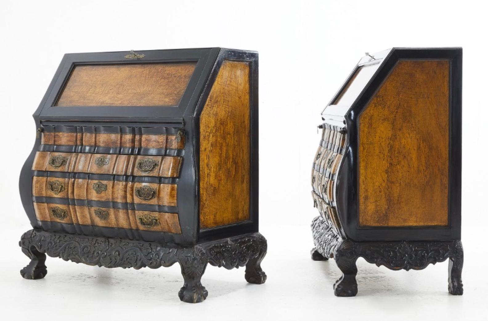 Birch 19th Century Anglo Dutch Bureaus For Sale