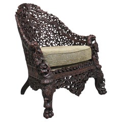 19th Century Anglo-Indian armchair