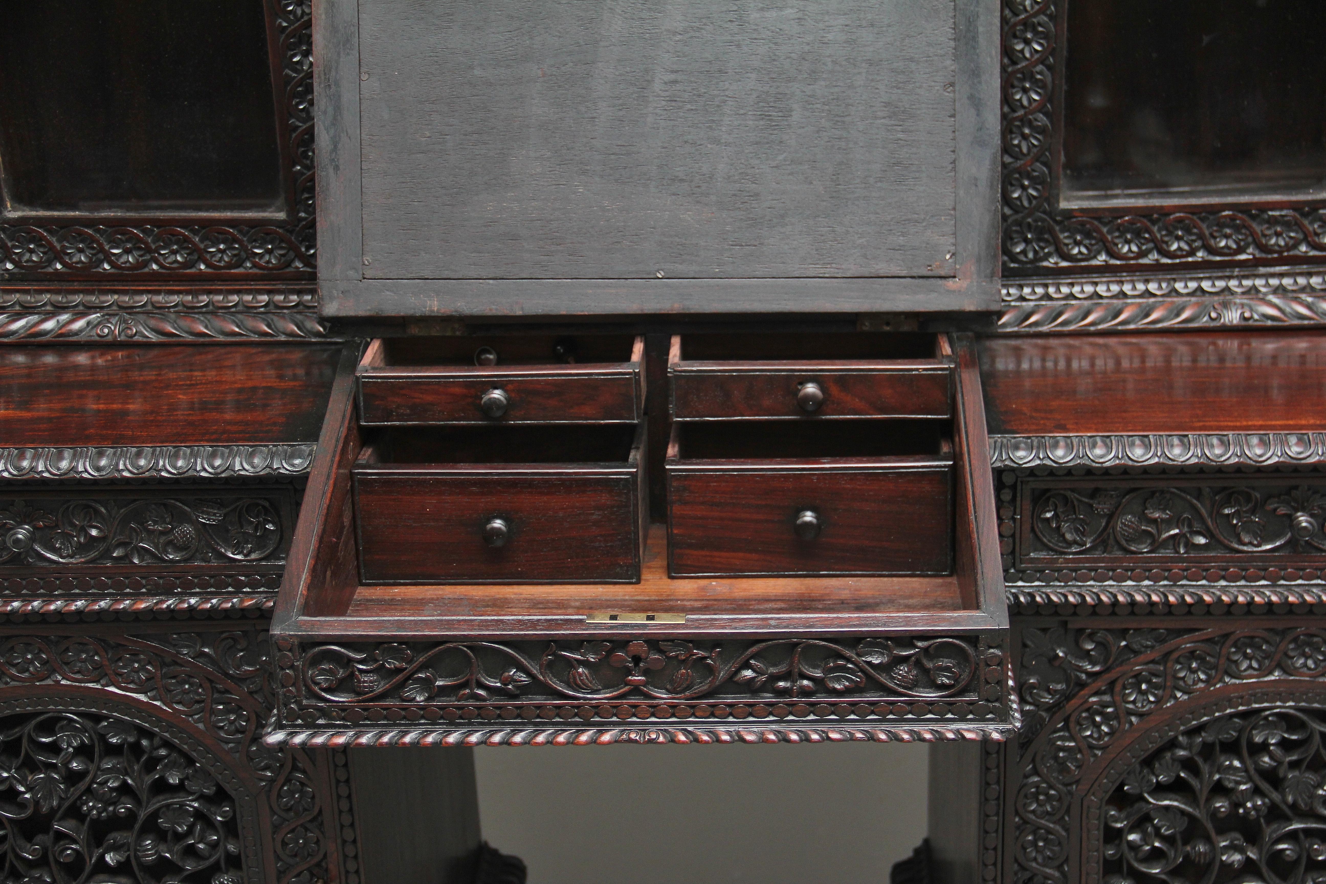 19th Century Anglo-Indian bookcase 4