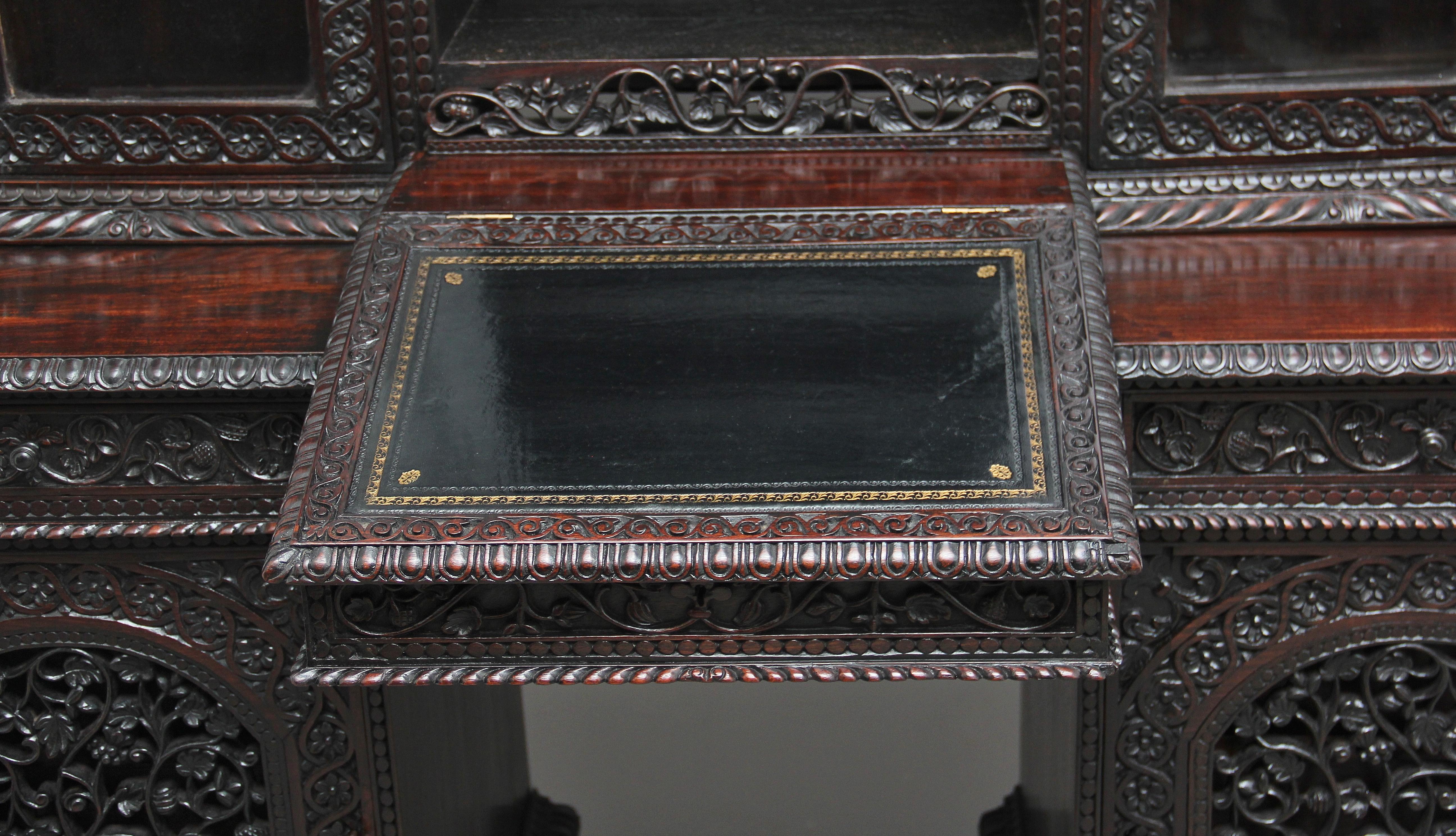 19th Century Anglo-Indian bookcase 2