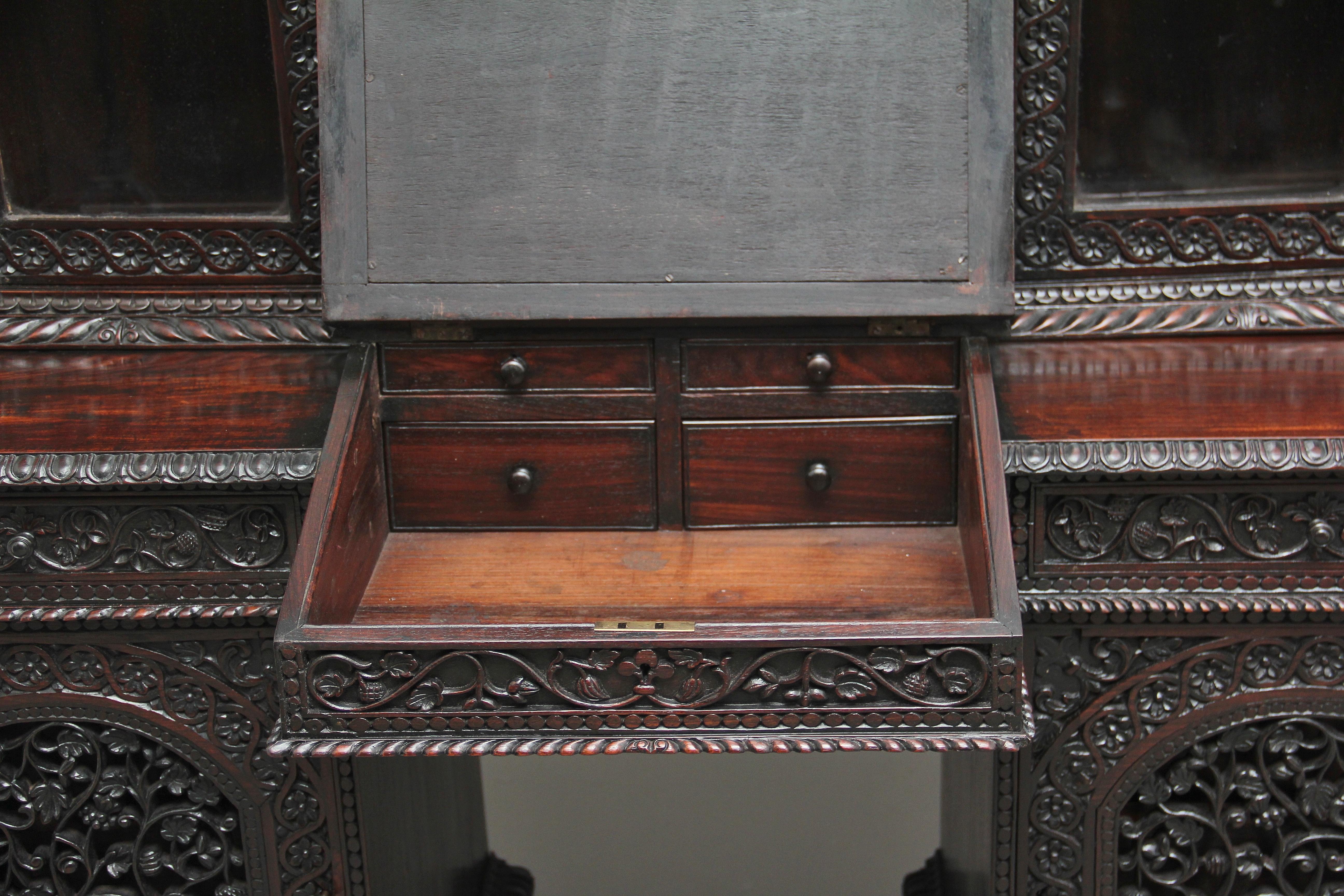 19th Century Anglo-Indian bookcase 3