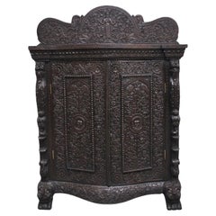 Antique 19th Century Anglo-Indian cabinet