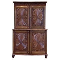 19th Century Anglo-Indian Cabinet or Linen Press