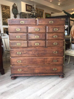 19th Century Anglo-Indian Campaign Chest