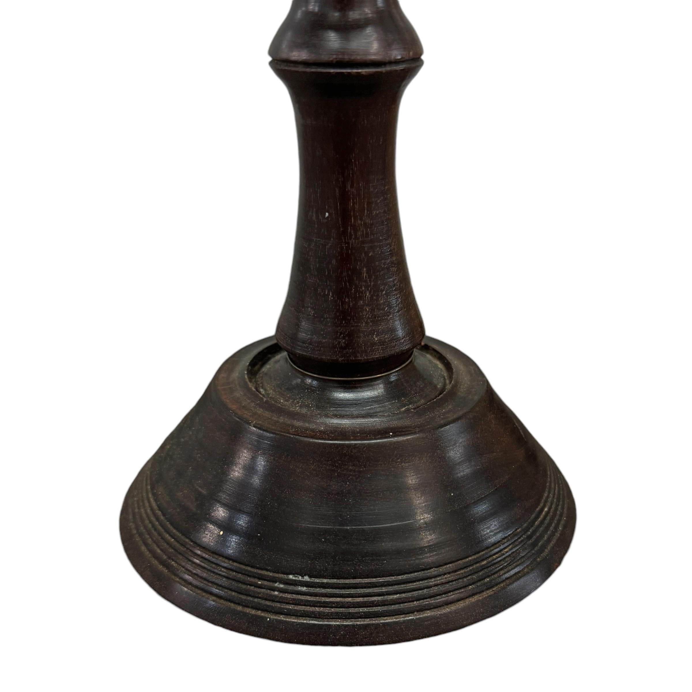 19th Century Anglo-Indian Candlestick Lamps 4