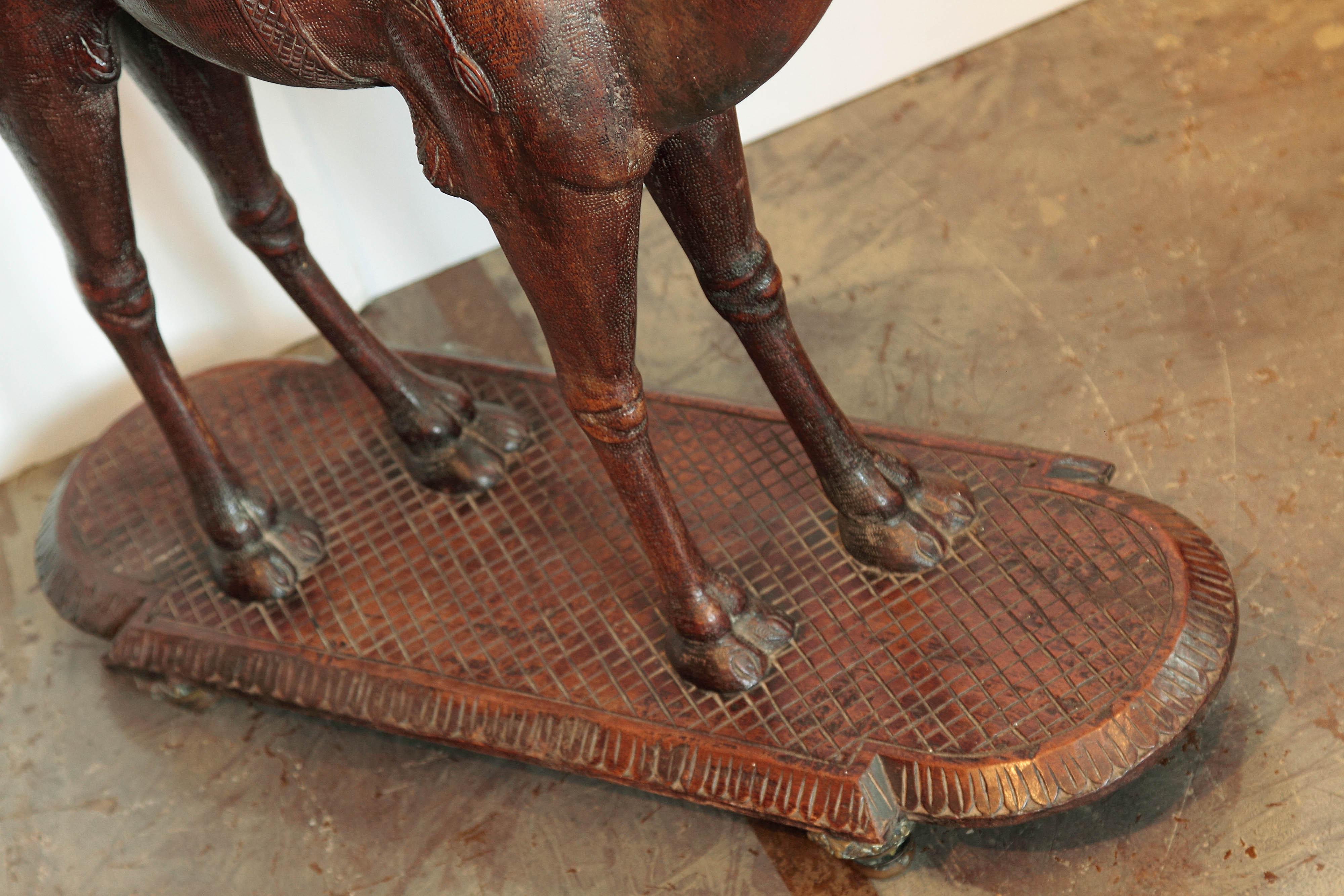 19th Century Anglo-Indian Carved Camel Table 3