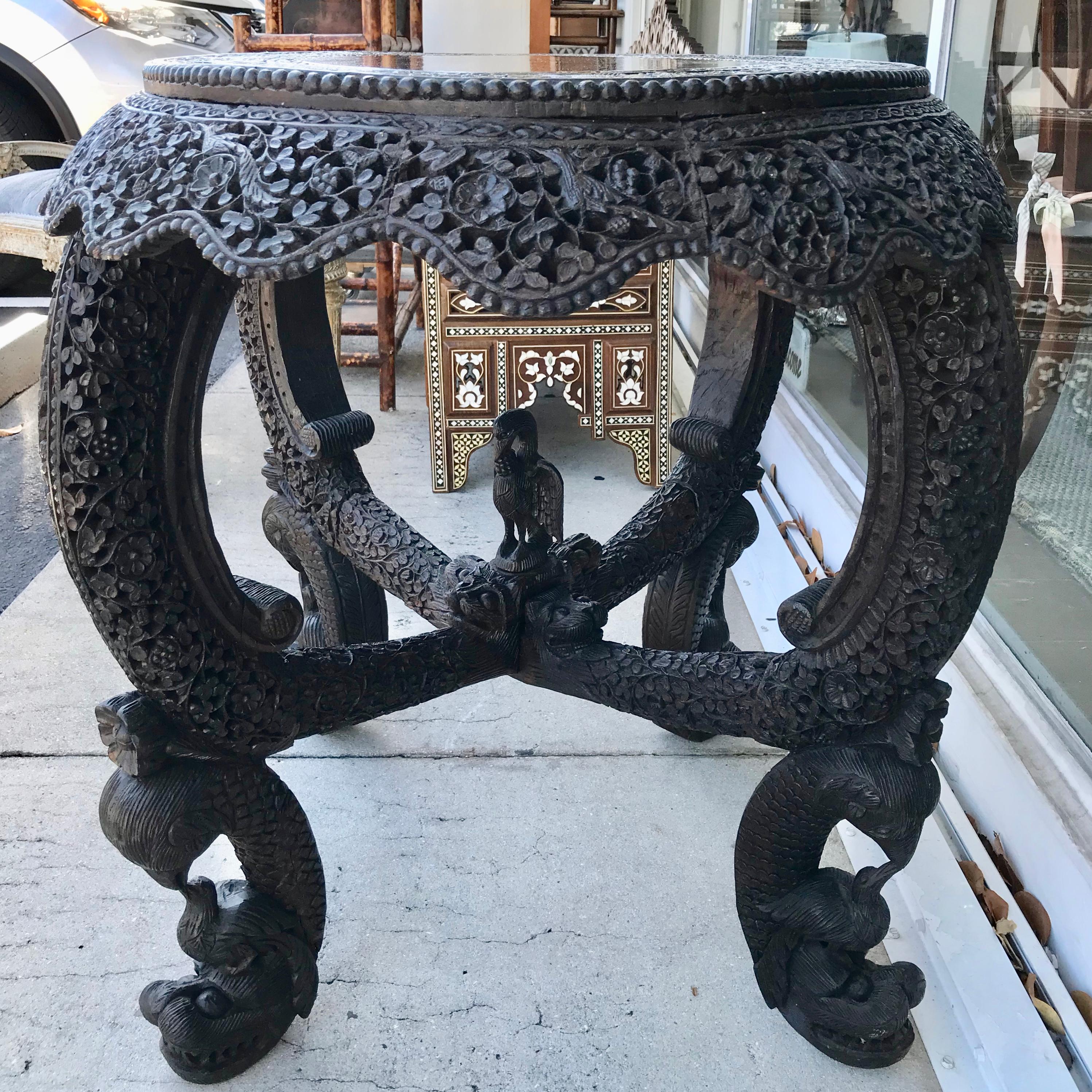 19th Century Anglo - Indian Center Table 2