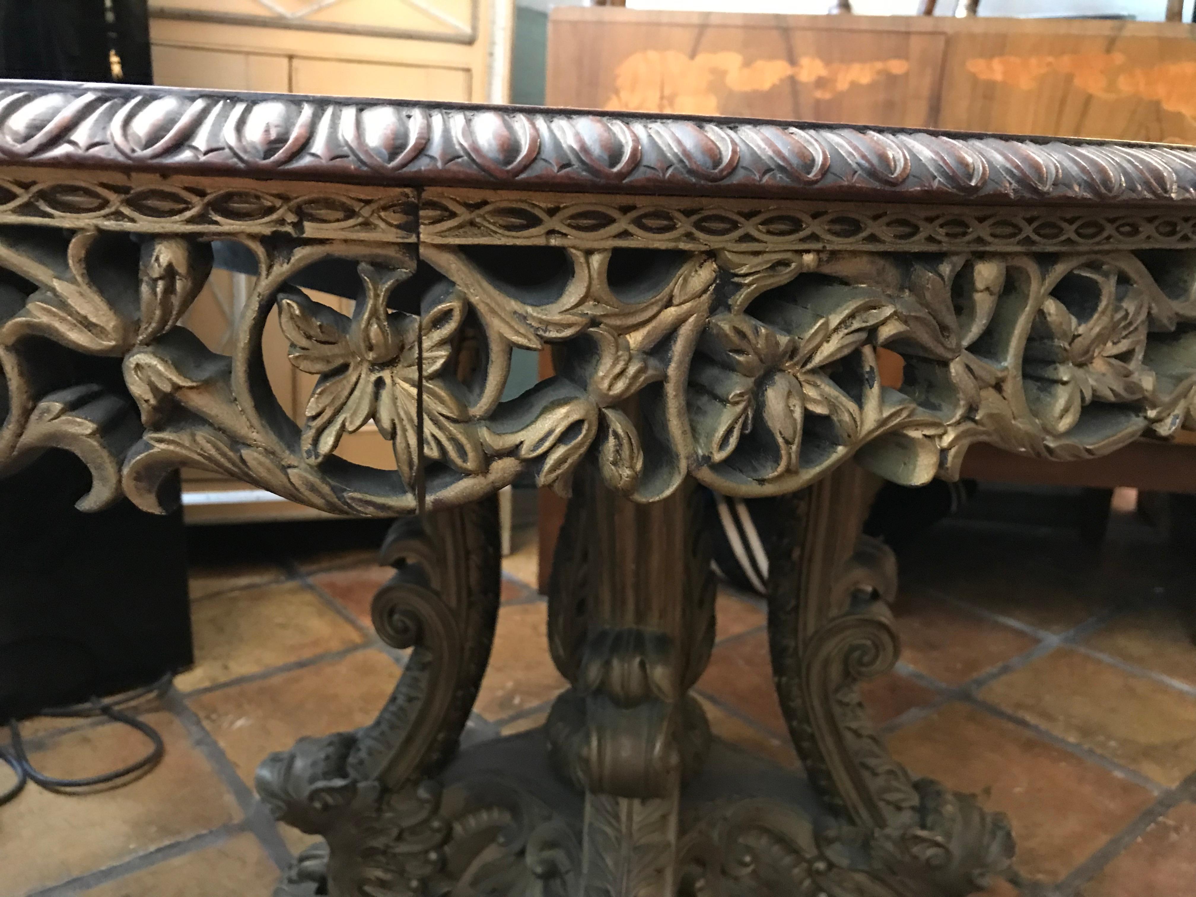 19th Century Anglo-Indian Dining / Breakfast Table For Sale 4