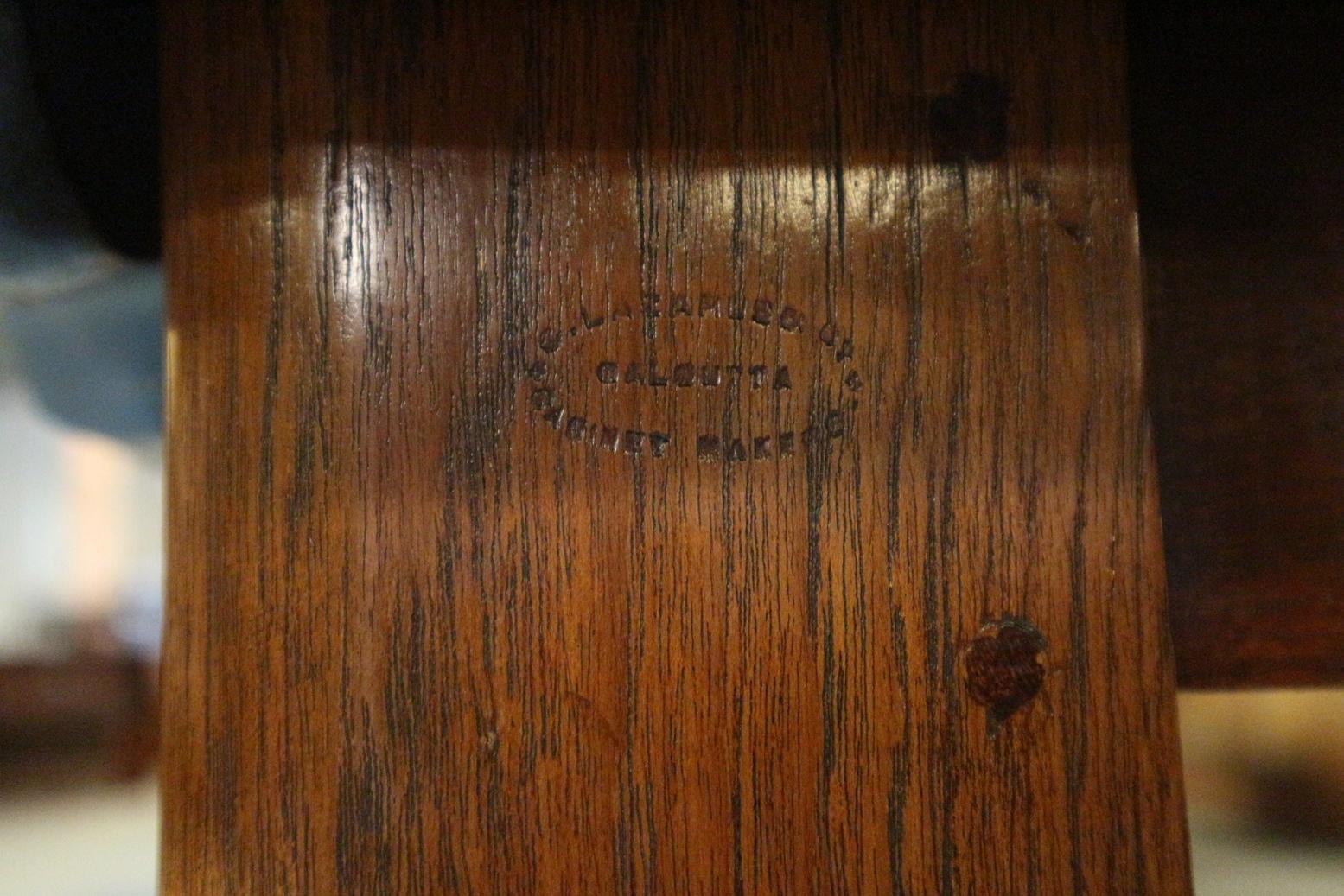 19th Century Anglo Indian Dining Table In Good Condition In Eindhoven, NL