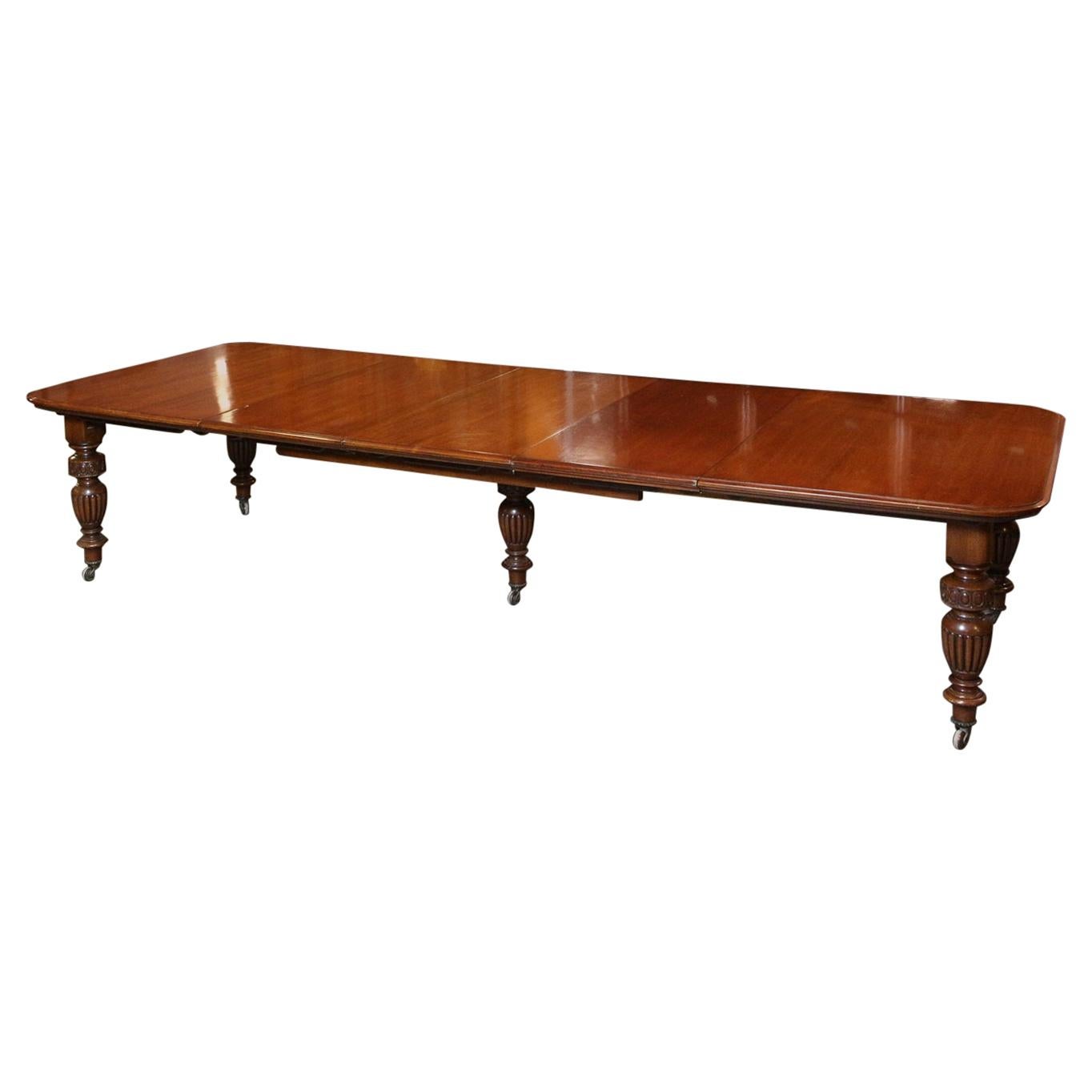 19th Century Anglo Indian Dining Table