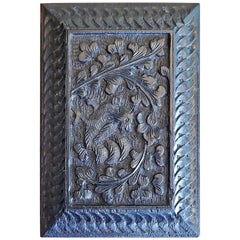 Used 19th Century Anglo-Indian Ebony Calling Card Case